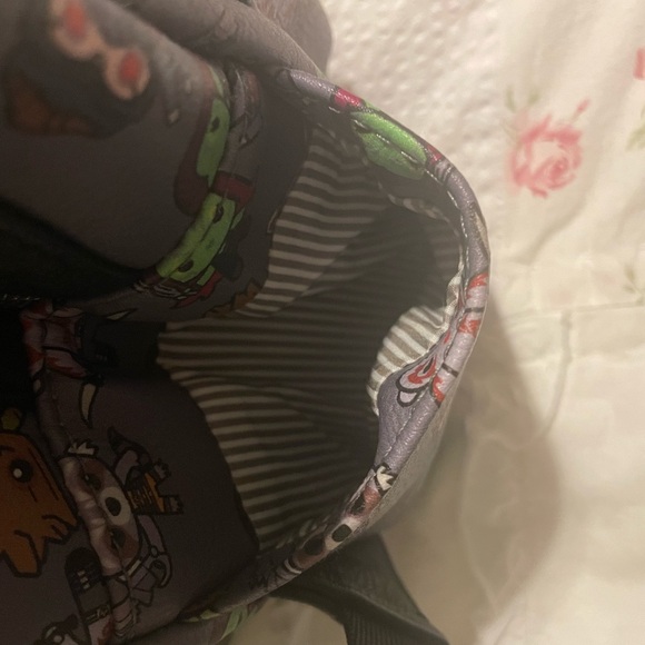 "Loungefly Marvel Guardians of the Galaxy Kawaii All Over Print Mini Backpack " - Picture 9 of 12